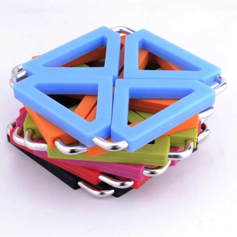 家居日用创意欧式不锈钢硅胶隔热垫碗碟餐垫锅垫杯垫盘垫厨具