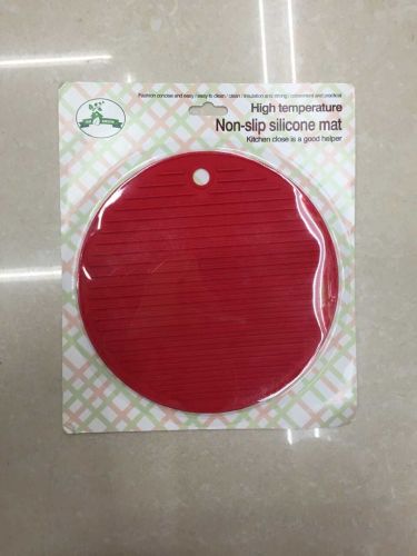 Round silicone mat insulated mat placemat