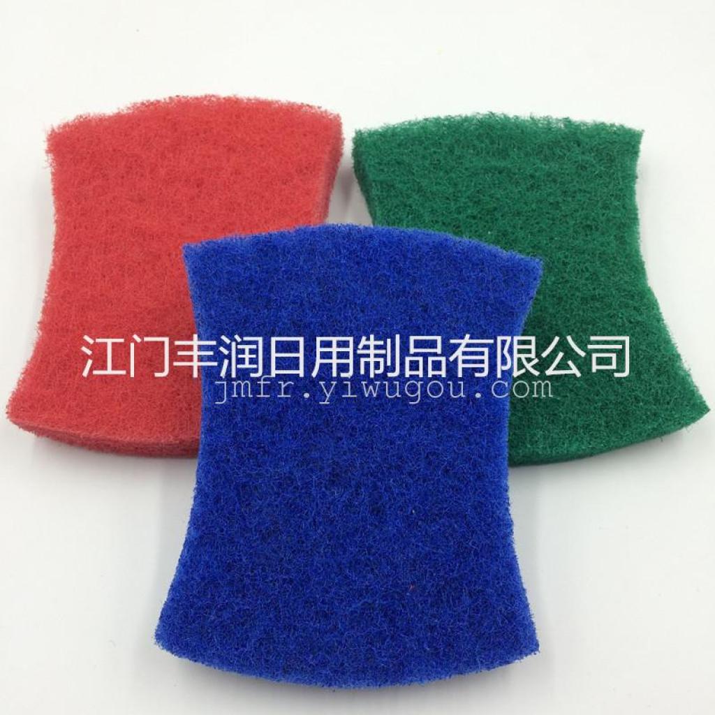 A large waist-shaped scouring pad for cleaning the sink Specification image