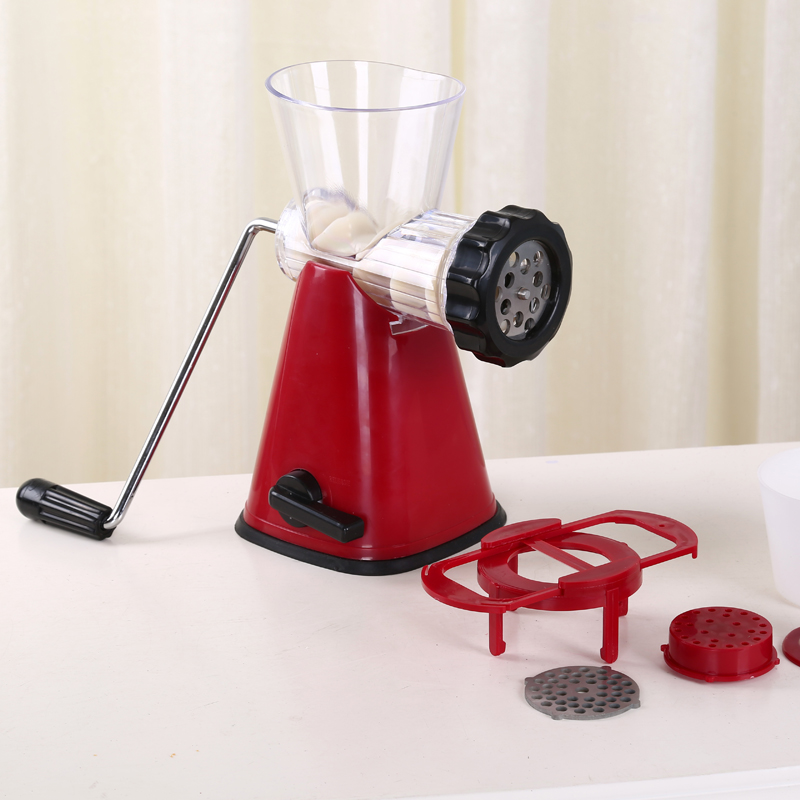 Multifunctional Meat Mincer Noodle Grinder Meat Mincer Sausage Food Processor 86-A-C Specification drawing