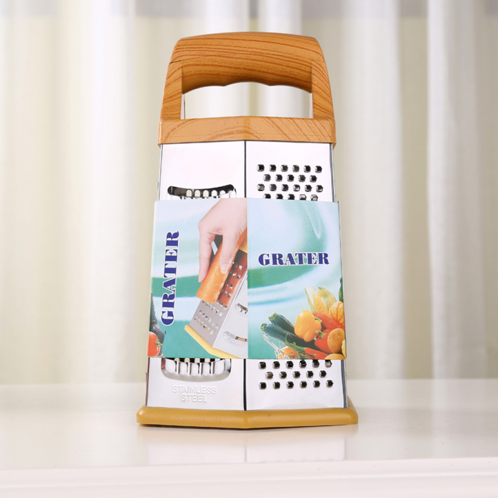 Six-Sided Multifunctional Grater Slicer Stainless Iron Wiper details Picture