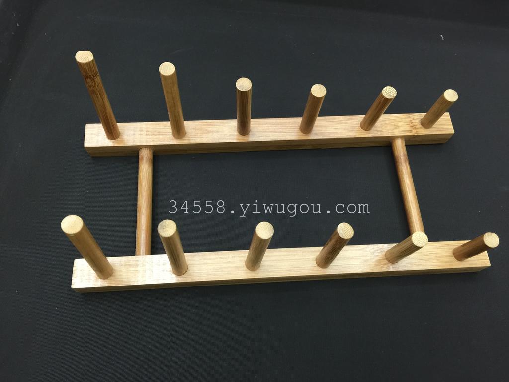 Bamboo multi-functional rack, dish rack and cutting board rack details Picture