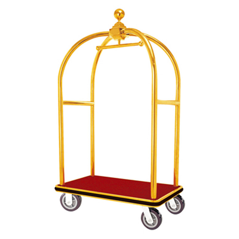 Hotel luggage carts, trolleys, service vehicles, and chartered vehicles