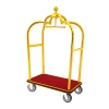 Hotel trolleys, service carts, charter carts, titanium crown luggage carts details Picture