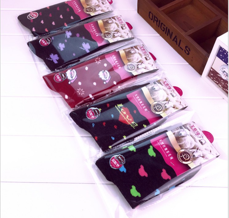 其他袜子实物图