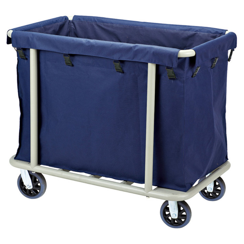 Hotel room service vehicle, front door vehicle, steel pipe painted linen vehicle details Picture