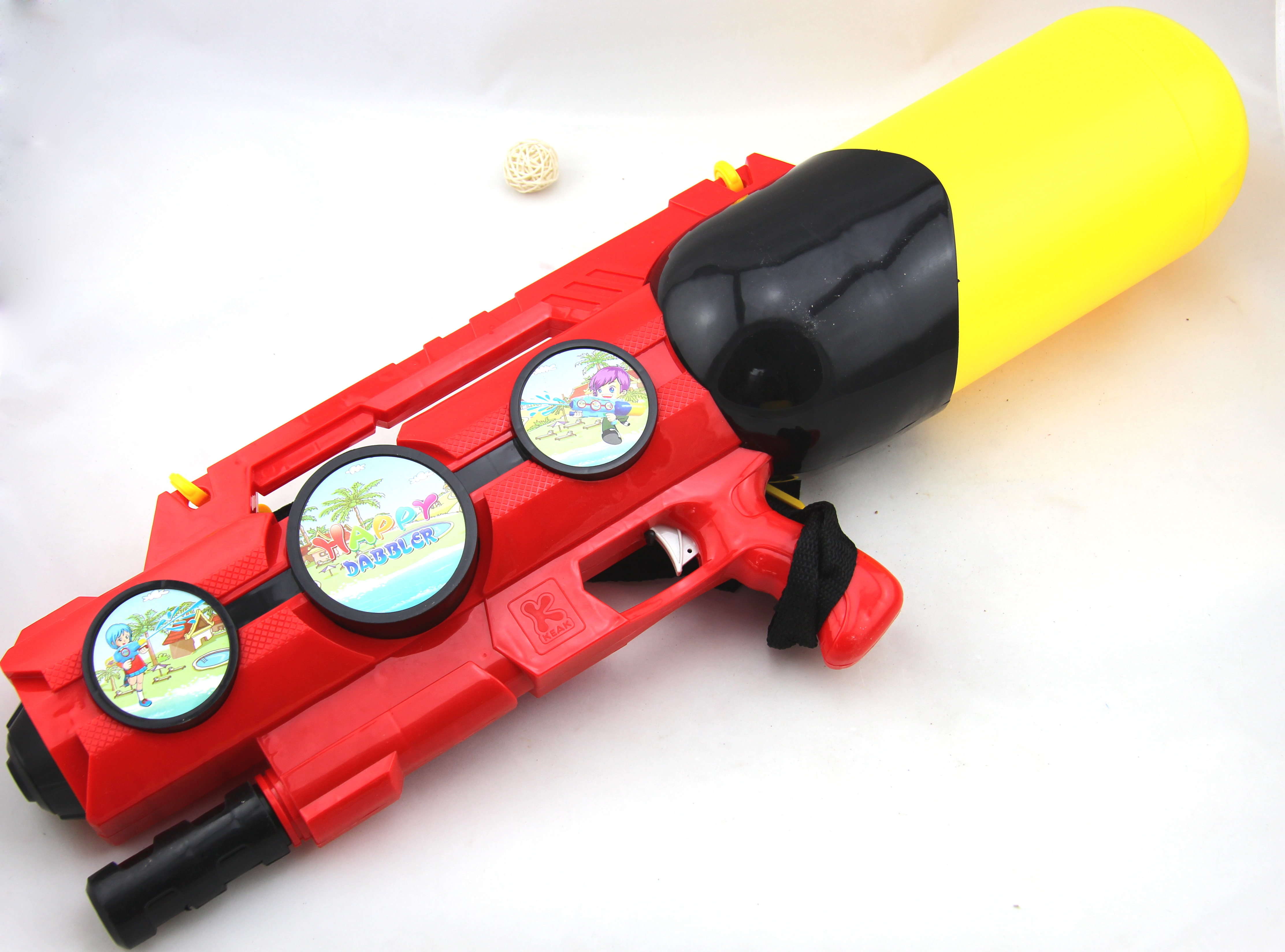 Factory direct sale of 853 water gun, extra-large water gun, red and blue mixed color details Picture
