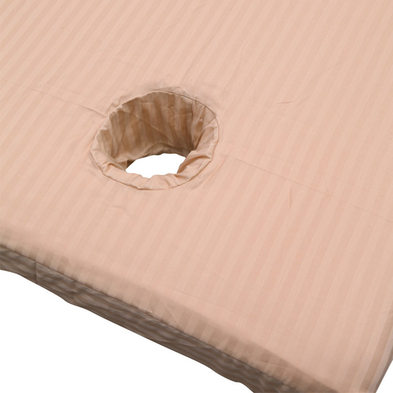 Massage cloth, massage towel, beauty bed sheet, perforated and dug hole bed sheet, massage bed sheet Application Scenario
