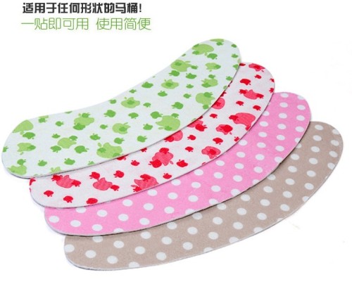 Printed wool felt paste toilet mat thumbnail