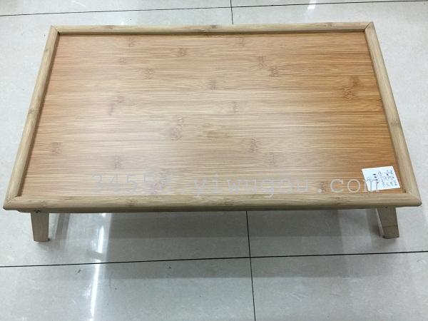 Bamboo multi-functional lazy desk, computer desk, bed dining table