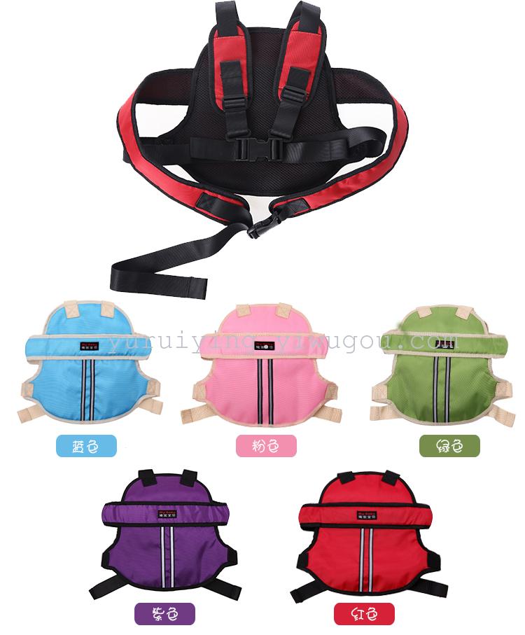 Luxury baby motorcycle, electric bike seat belt, schoolbag, seat belt, anti-wandering safety bag