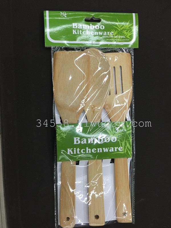 Bamboo tableware sets are essential items for non-stick pans Specification image