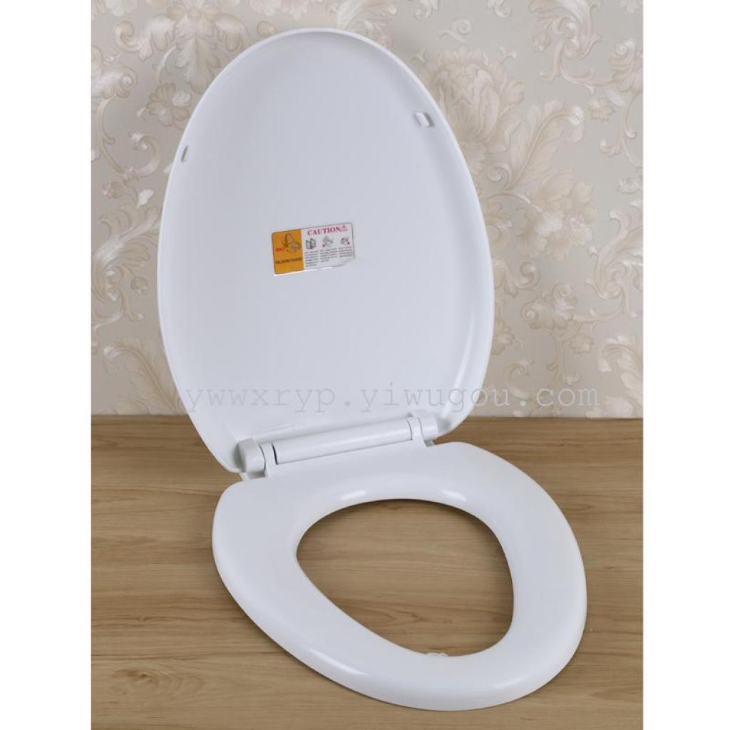 515 plastic toilet seat cover thickened, toilet seat cover plate, white universal type Specification image