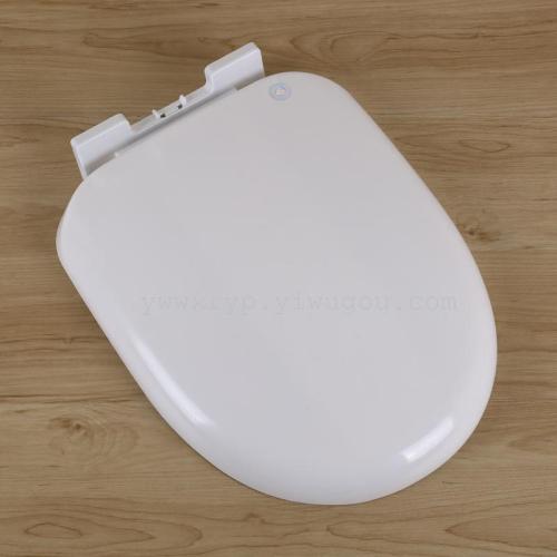 Universal thickened toilet seat PP toilet seat cover quick remove mute toilet cover thumbnail