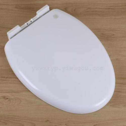 19 "universal thickened toilet seat accessories PP toilet seat cover quick remove mute toilet cover thumbnail