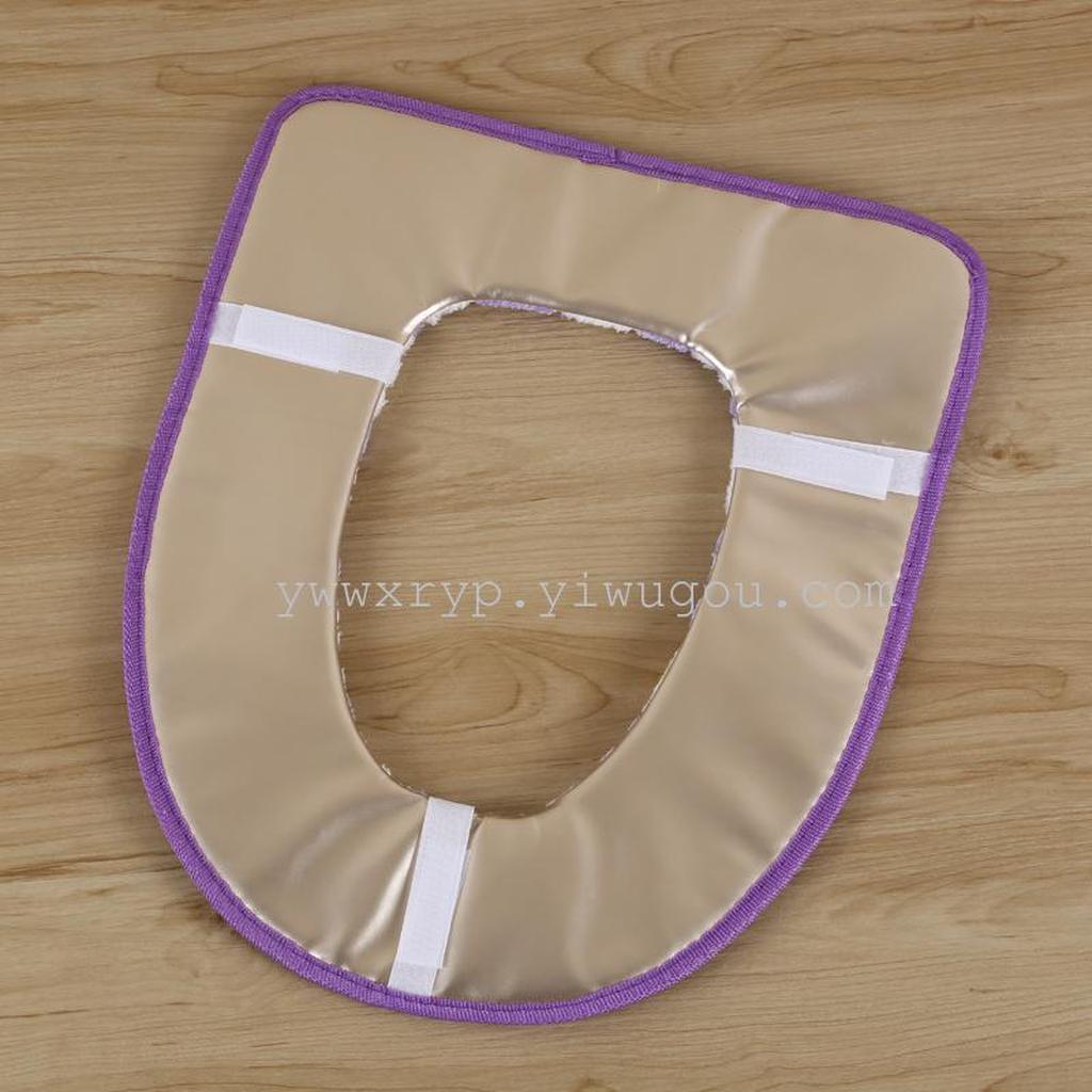 Coral velvet toilet seat cover, waterproof toilet seat cover, toilet seat cushion, toilet seat cover Specification image