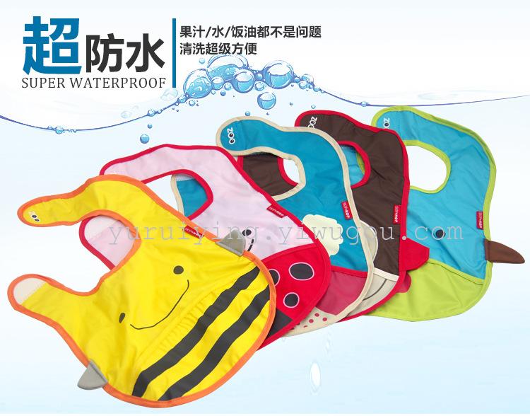 婴儿防水围兜围嘴 宝宝口水巾 母婴用品 印花围嘴