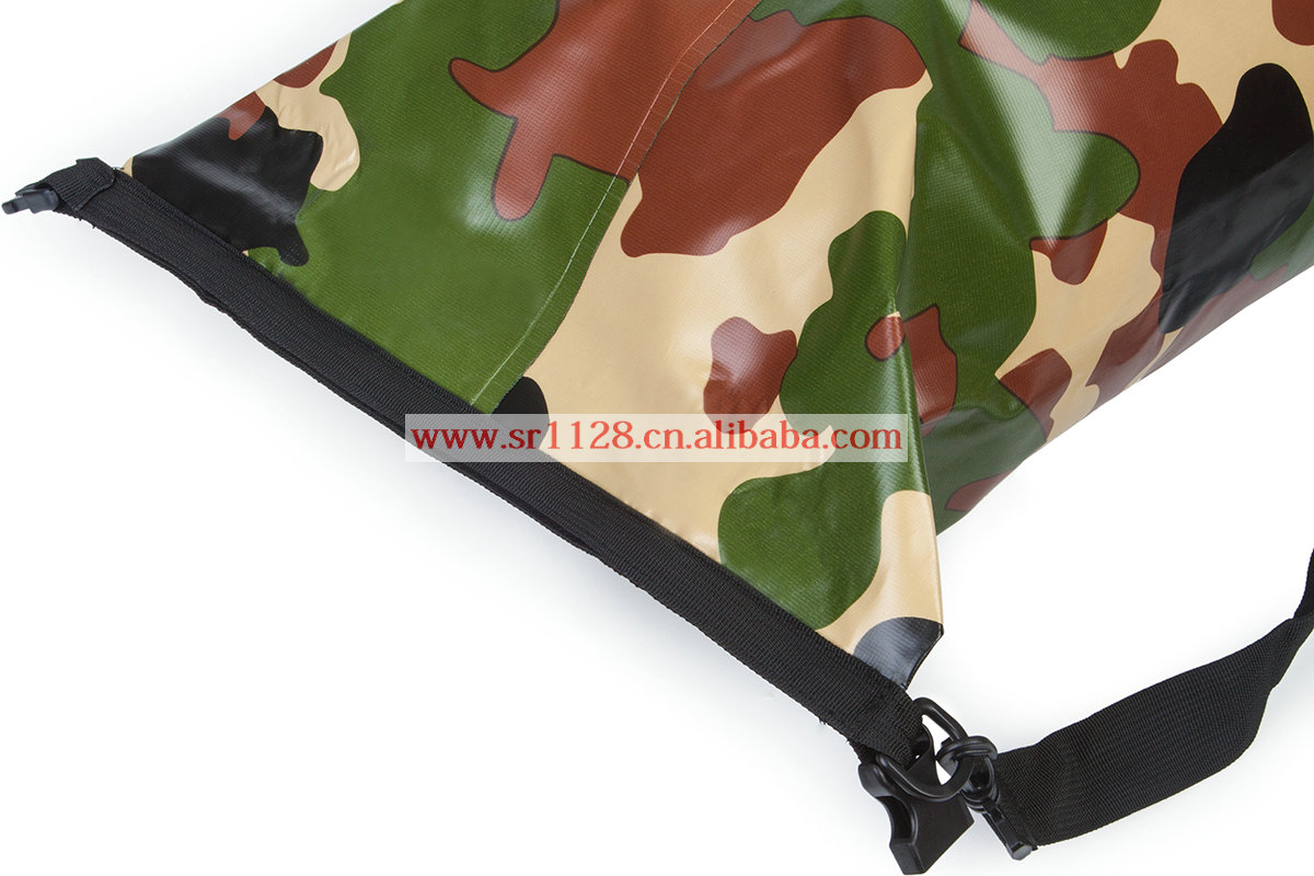 Camouflage waterproof bucket, outdoor drift bucket Specification image
