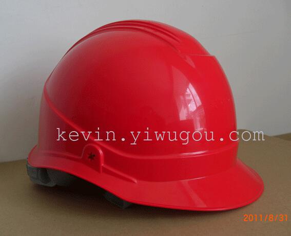 Construction site crash protection helmet Construction site helmet PE safety helmet
