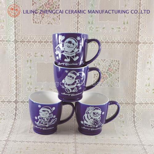 Christmas cups, cartoon cups, ceramic cups, coffee cups, advertising promotion cups
