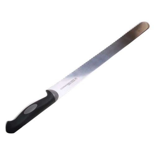 Saw knife (two-color plastic handle), bread knife, cake serrated knife, pastry cutter