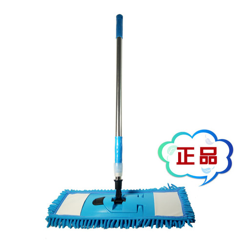加粗杆加宽平板拖把旋转雪尼尔地拖平拖实木地板吸水拖把