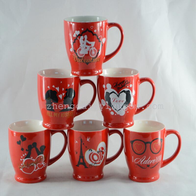 Ceramic cups, Valentine's Day cups, advertising promotion cups, custom-made cups
