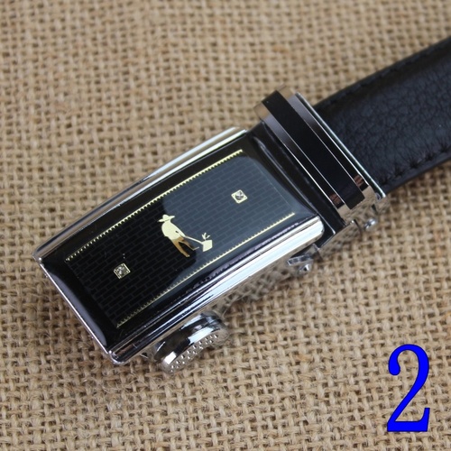 Farmer 2.5CM hebilla automática cinturón de cuero hebilla tipo muchos fabricantes venta directa