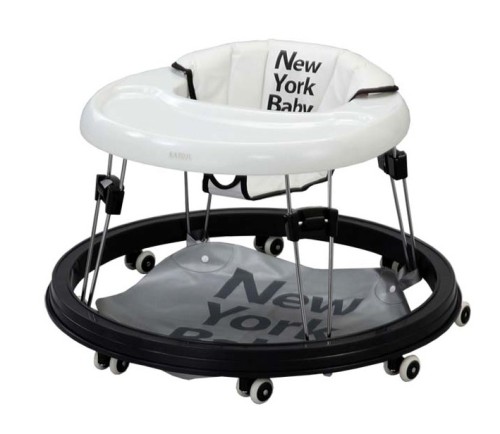 日本婴儿儿童宝宝学步车防侧翻u型多功能可折叠 好孩子必备车 