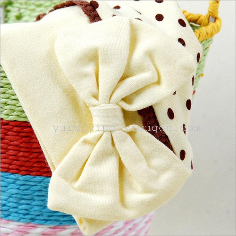 Maternity hats, bow hats, postpartum hats, thick autumn and winter hats, direct sales from the manufacturer of postpartum baby products details Picture