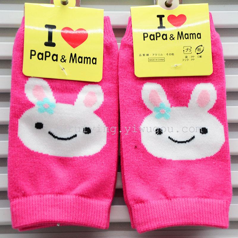 Nuevo estilo bebé calcetines cuff bebé invierno caliente niños rodilleras cuff pies cuff pierna codo details Picture