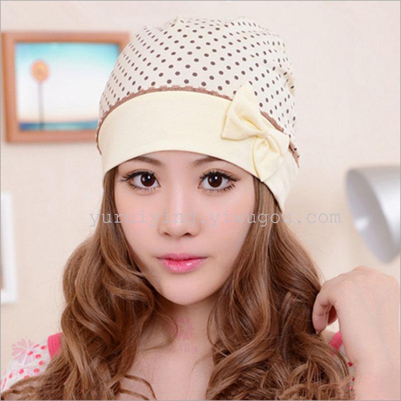 Maternity hats, bow hats, postpartum hats, thick autumn and winter hats, direct sales from the manufacturer of postpartum baby products Application Scenario