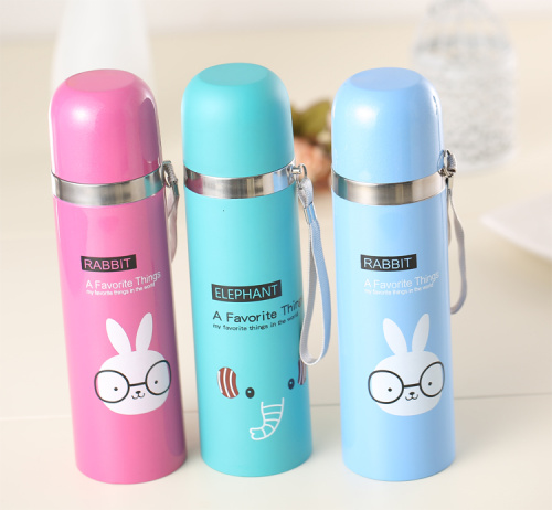 一个起卖 保温杯女士 不锈钢男士保温杯 学生儿童便携保温杯