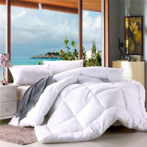 Oferta especial edredón de invierno edredón de terciopelo color sólido extra grueso edredón de primavera y otoño engrosado individual doble cama