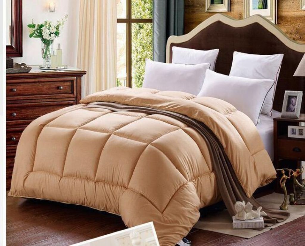 Oferta especial edredón de invierno edredón de terciopelo color sólido extra grueso edredón de primavera y otoño engrosado individual doble cama details Picture