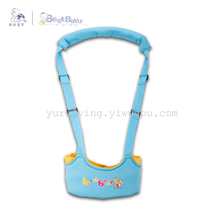 Infant and toddler toddler learning belt, dual-purpose for walking, basket-style baby carrier, comfortable and breathable, anti-wandering and anti-loss details Picture