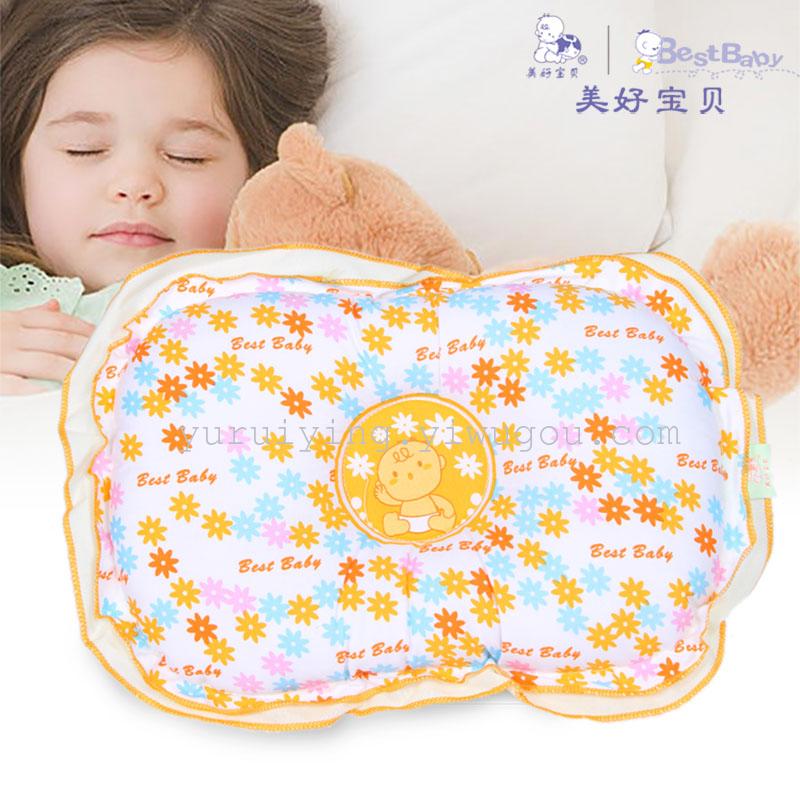 婴儿定型枕头 儿童枕头 婴儿床上用品 母婴保健 宝宝枕头印花枕头