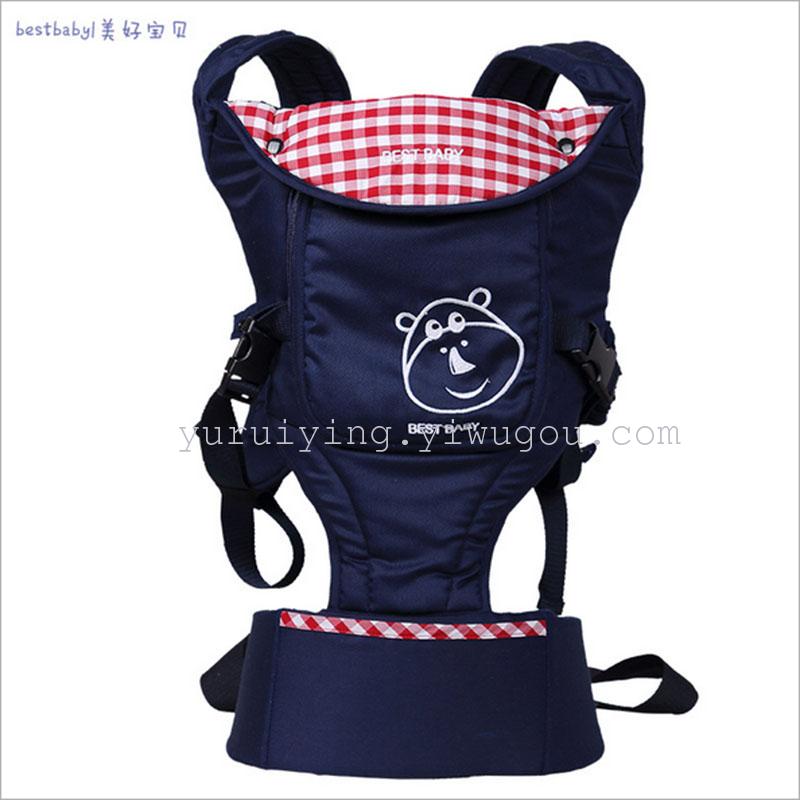婴儿背带腰凳多功能四季 儿童双肩背带 宝宝背带 母婴用品外贸详情图4