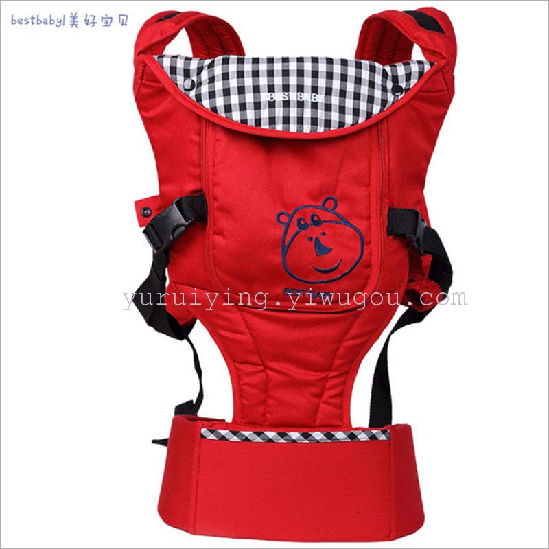婴儿背带腰凳多功能四季 儿童双肩背带 宝宝背带 母婴用品外贸详情图3