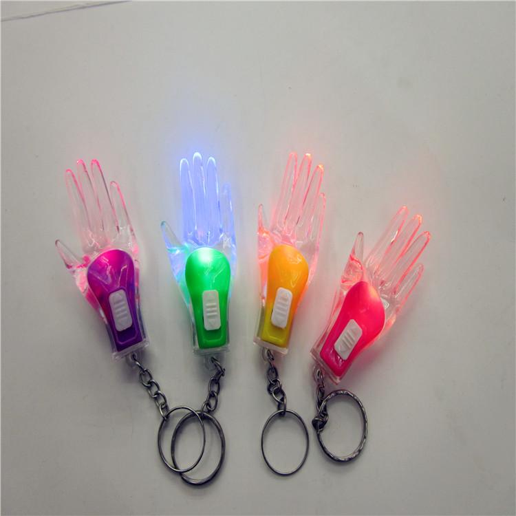 Children's toys, glowing little hands, gifts, LED keychains, night lights, street stalls, direct sales from the manufacturer