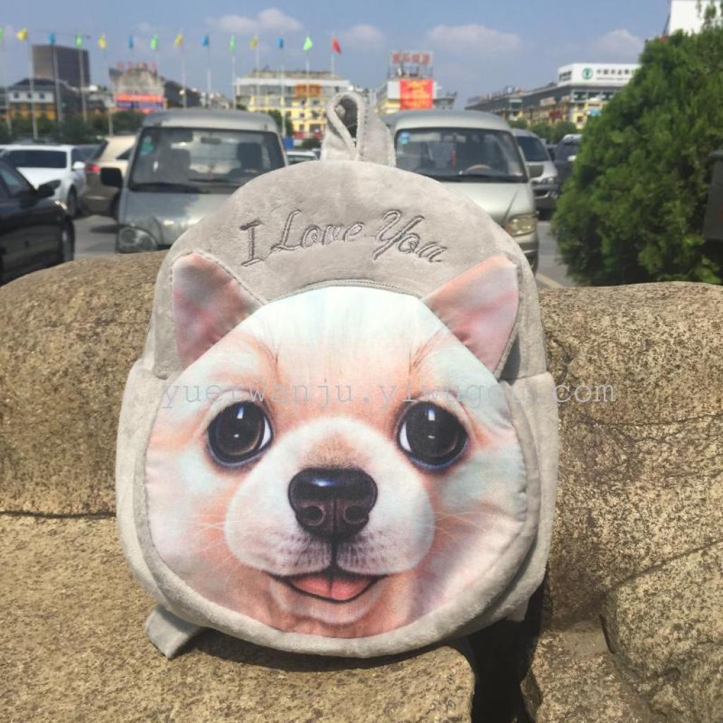 Children's schoolbag, Cat Star person schoolbag, 3D schoolbag, export bag details Picture
