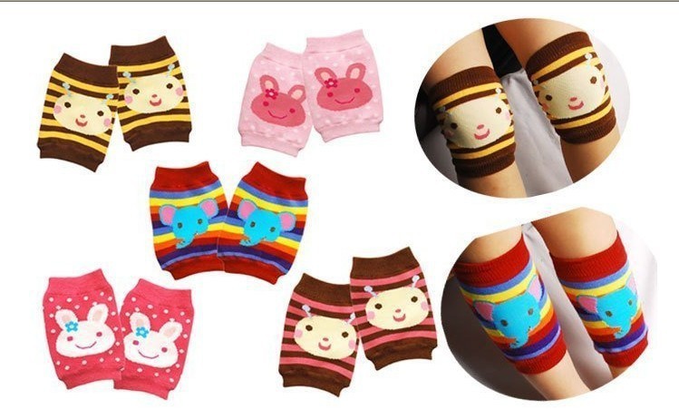Baby knee pads, crawling socks, children's warm short socks Application Scenario