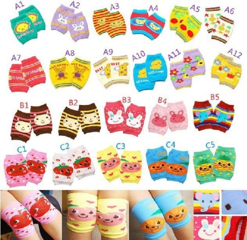 Baby knee pads, crawling socks, children's warm short socks