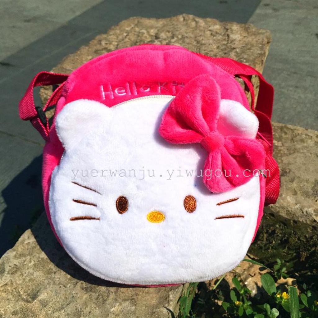 Single-shoulder bag, children's crossbody bag, plush crossbody bag Application Scenario