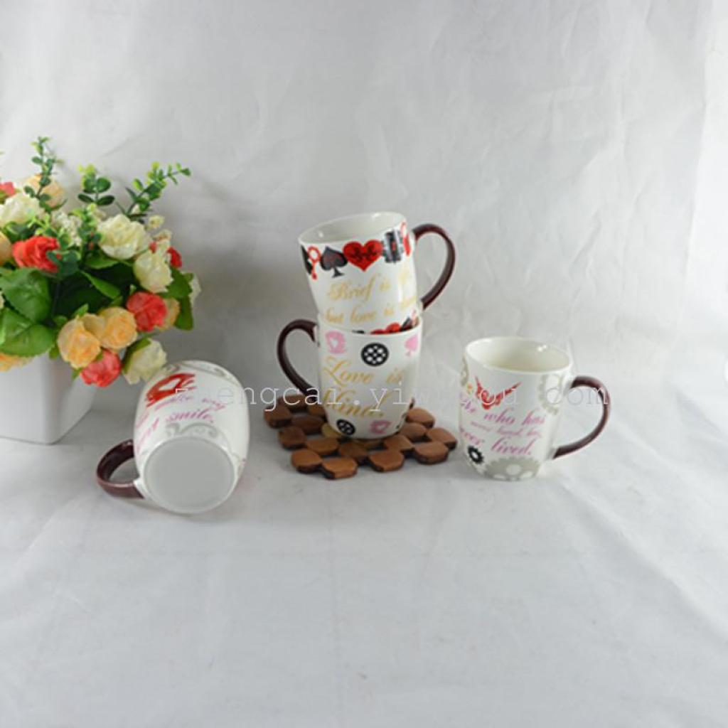 Ceramic cup 1801 advertising gift cup Coffee cup Specification image