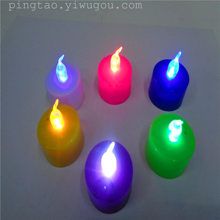 Valentine's Day romantic guiding tool, small gift LED candle lamp, birthday party home Buddha lighting candle