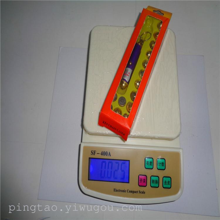 Children's toy keychain lights, 12-head soft box laser light, street stall supply, factory direct sales details Picture