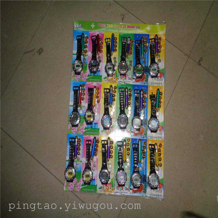 Children's toys, five laser heads, men's watches, gifts, LED keychains, night lights, direct sales from street stalls