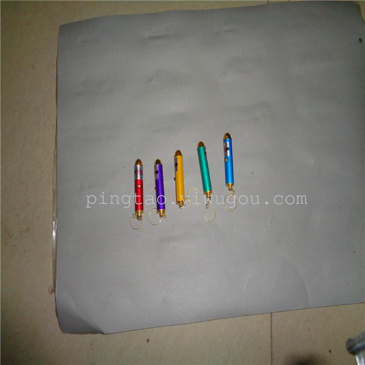 Children's plastic toys, laser keychain lamps, five-head suction plate laser toy lamps, street stall supply, factory direct sales details Picture