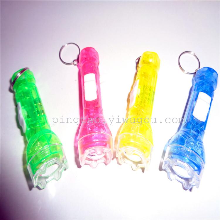 Children's toy CK-128 flashlight, event gift, keychain, LED night light, luminous pendant, factory direct sales details Picture